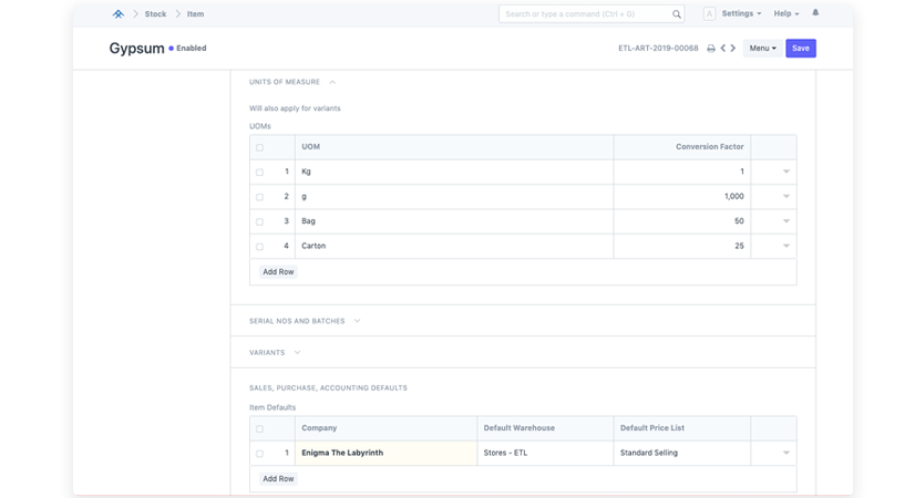 Ngành sản xuất Hyperdata Cloud ERP