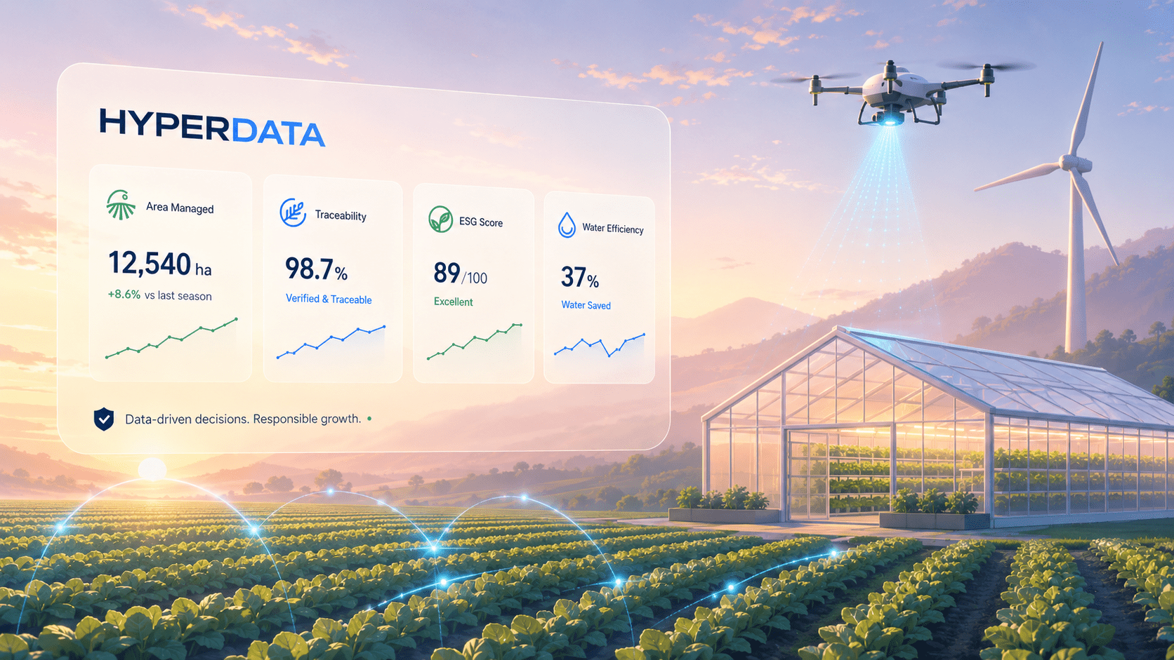 Giải pháp số và AI cho doanh nghiệp nông nghiệp Hyperdata